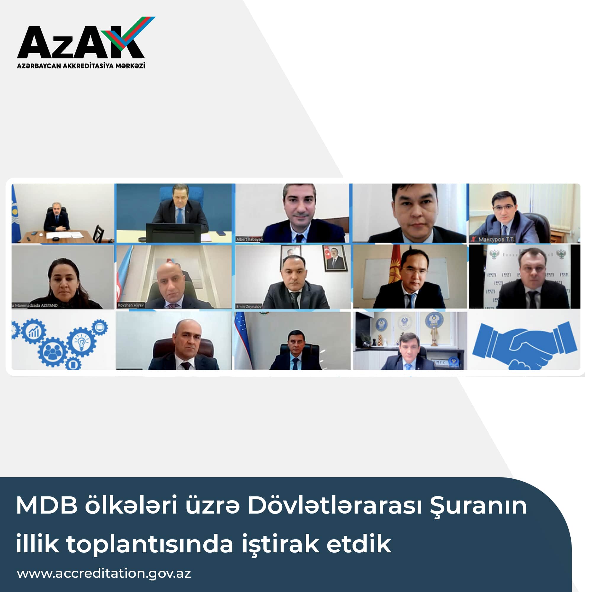 AzAK MDB ölkələri üzrə Dövlətlərarası Şuranın illik toplantısında iştirak etdi